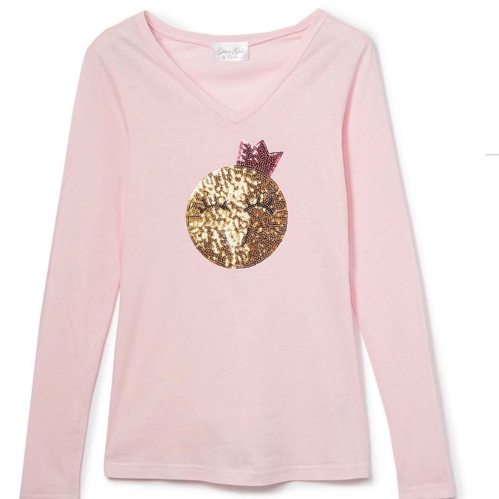 Long Sleeve T Shirt - Smiley Face